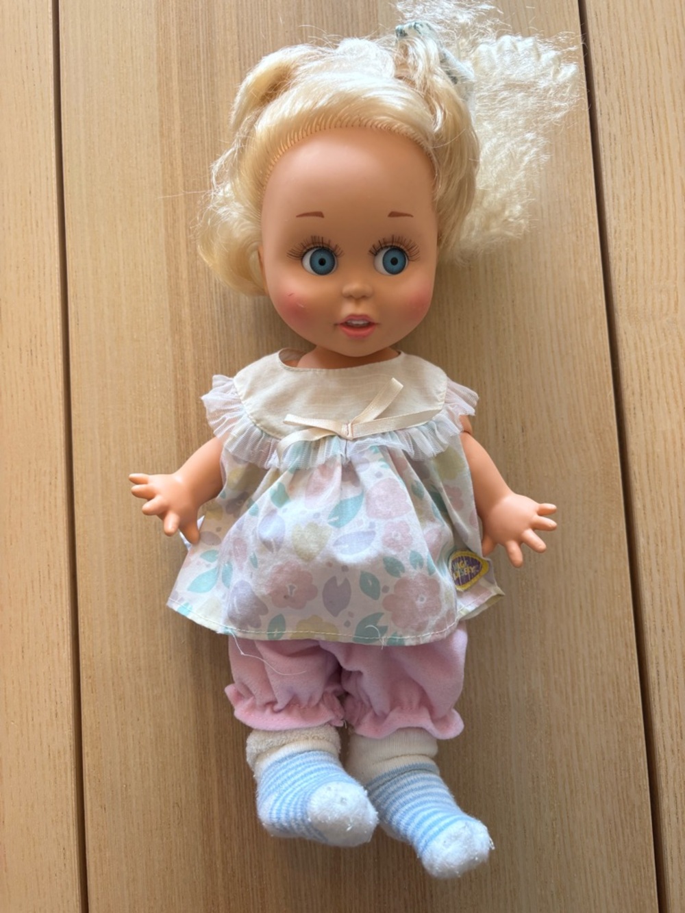 Vintage 1990! Collectable Baby Face doll, Innocent Cynthia with blue eyes (P)